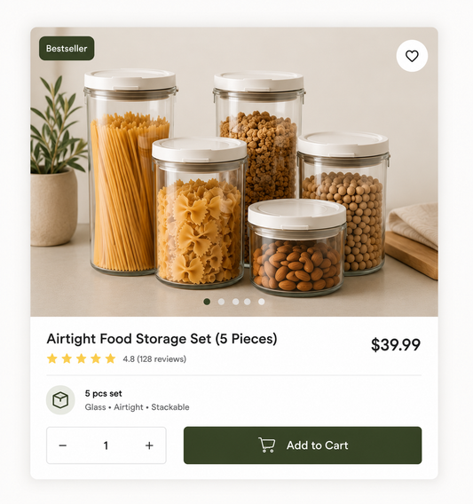 1Aisle is a premium home organization brand focused on calm living,