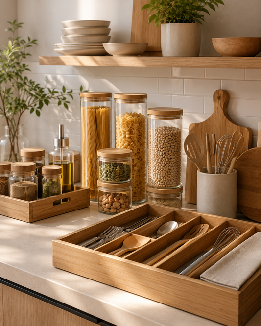 Warm Scandinavian Kitchen Still Life